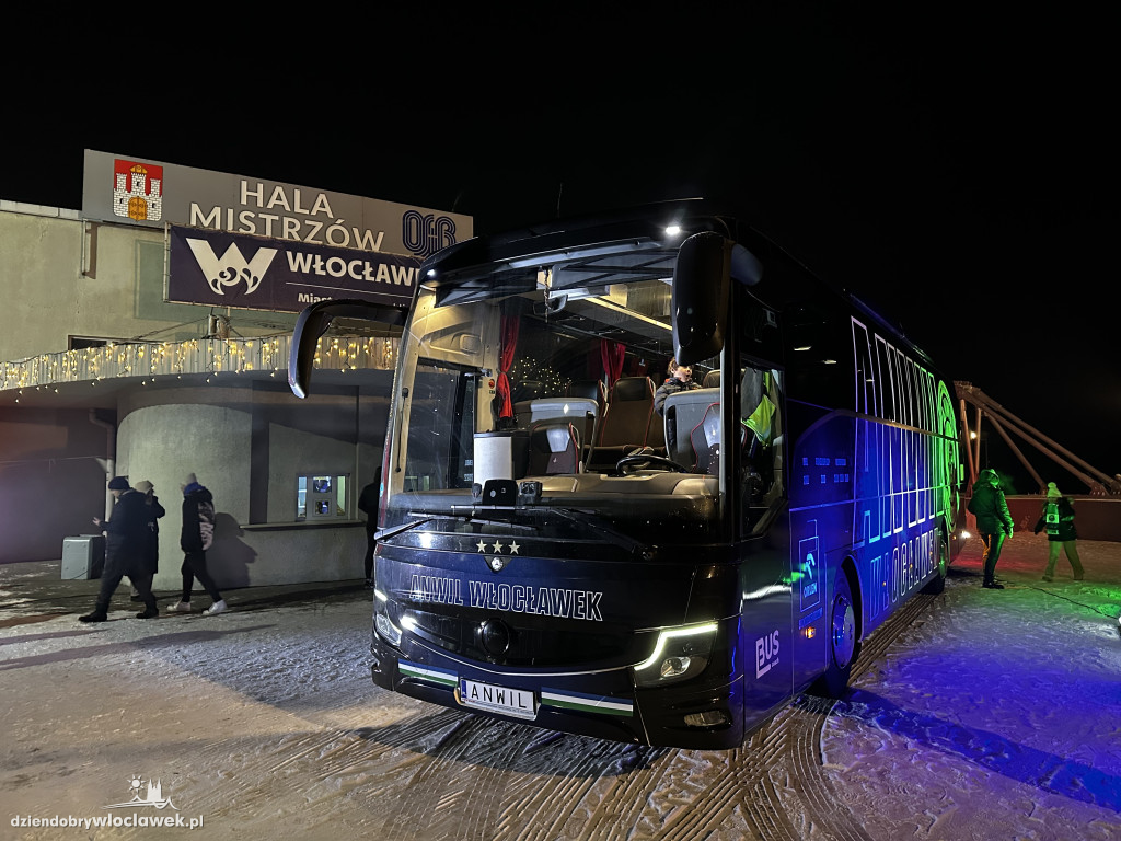 Nowy autobus Anwilu Włocławek