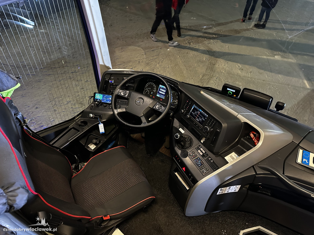 Nowy autobus Anwilu Włocławek