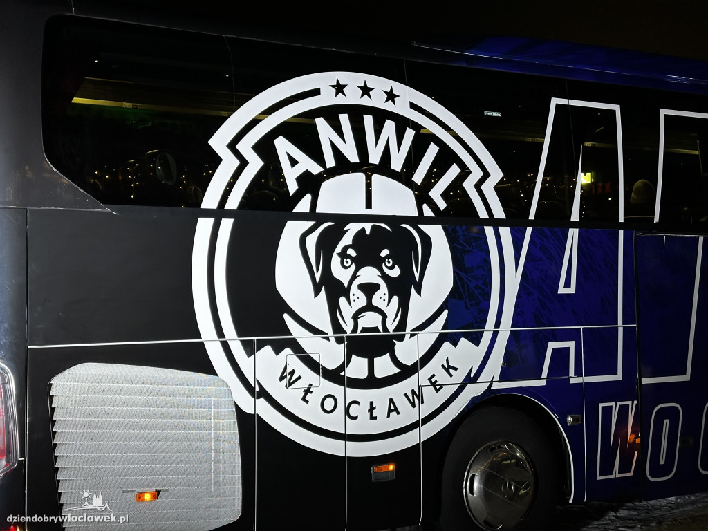 Nowy autobus Anwilu Włocławek