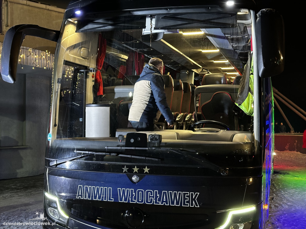 Nowy autobus Anwilu Włocławek