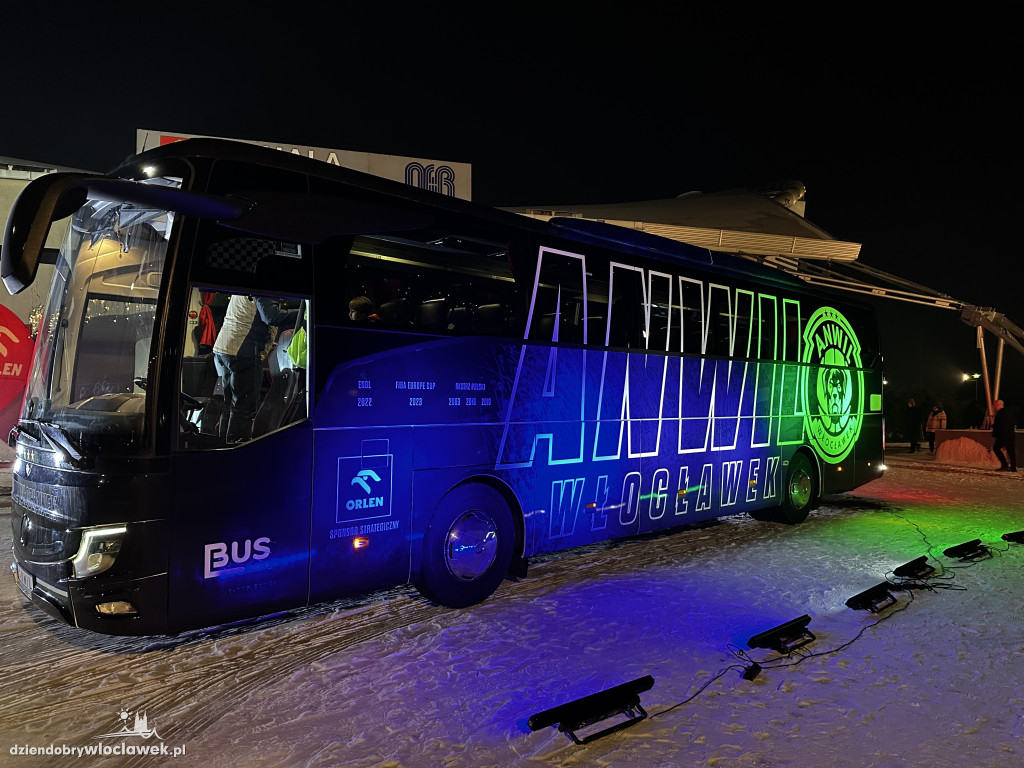 Nowy autobus Anwilu Włocławek