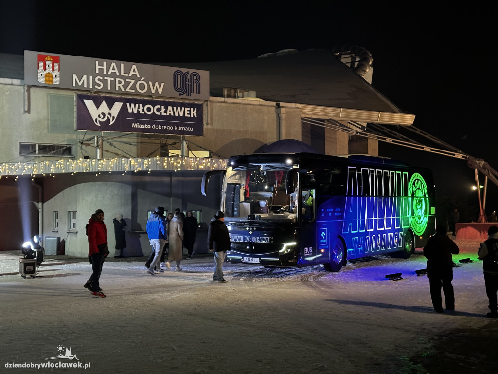 Nowy autobus Anwilu Włocławek