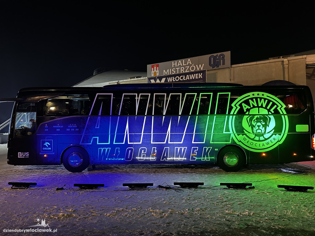 Nowy autobus Anwilu Włocławek