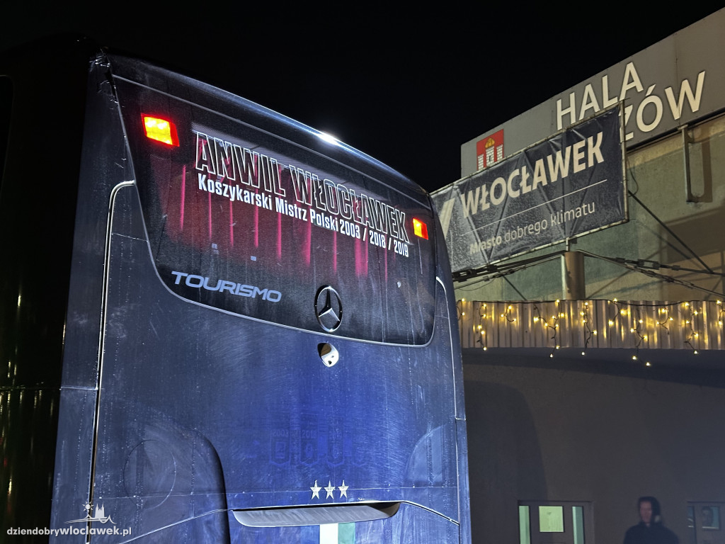Nowy autobus Anwilu Włocławek