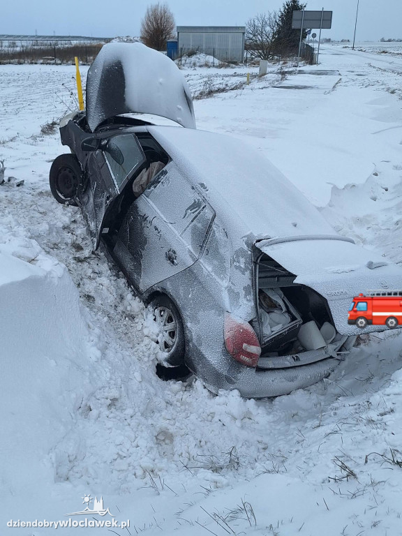 Zdarzenie drogowe w Lubrańcu