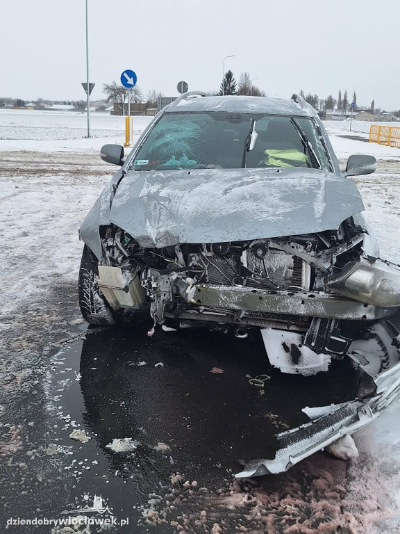 Zdarzenie drogowe w Lubrańcu