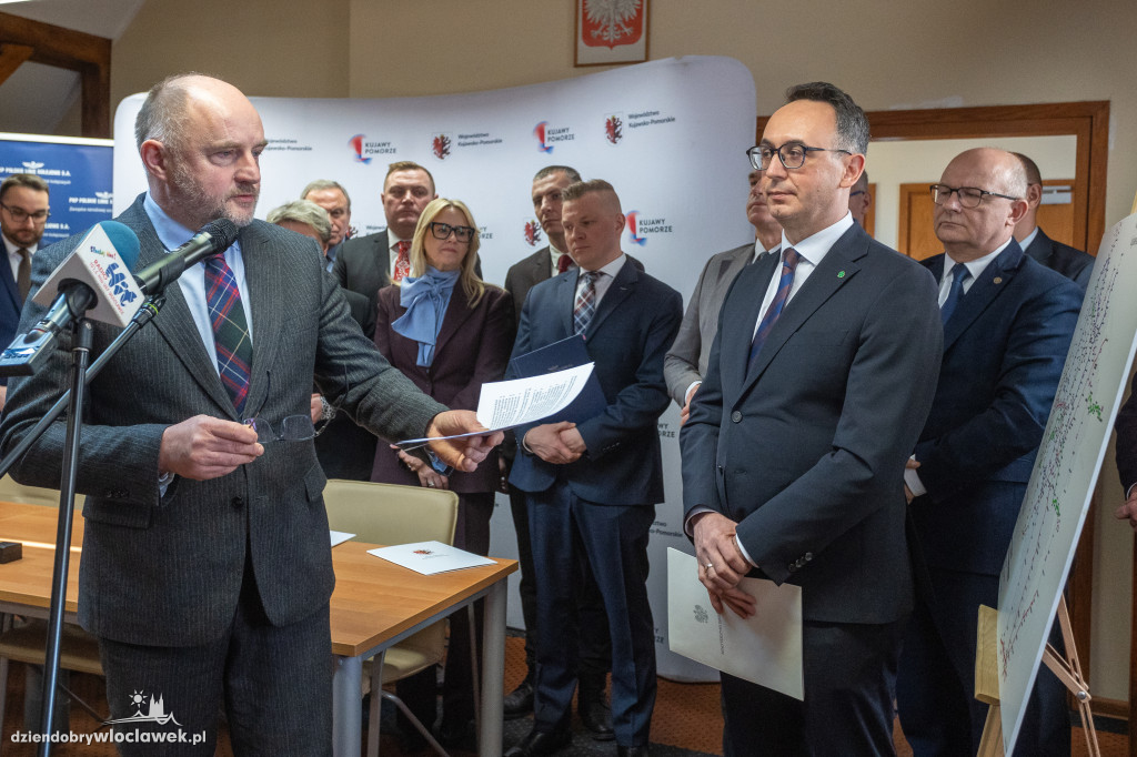 Podpisanie paktu kolejowego