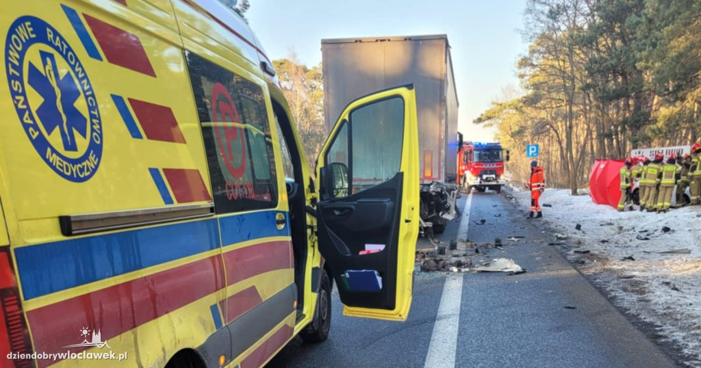 Wypadek śmiertelny na DK91