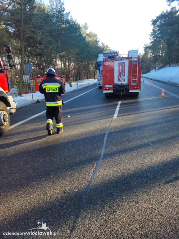 Wypadek śmiertelny na DK91