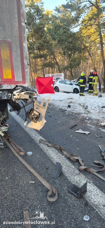 Wypadek śmiertelny na DK91