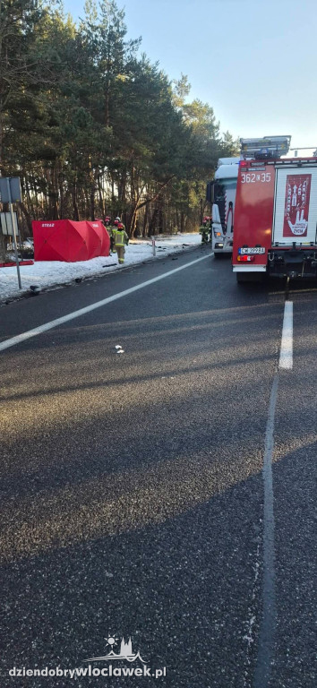 Wypadek śmiertelny na DK91