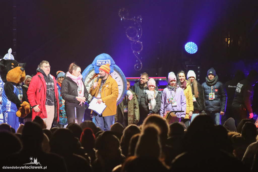 Nita i Oskar Cyms na 34. Finale WOŚP we Włocławku