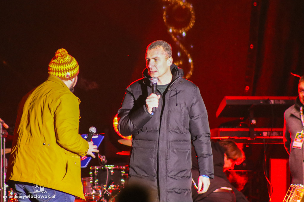 Nita i Oskar Cyms na 34. Finale WOŚP we Włocławku