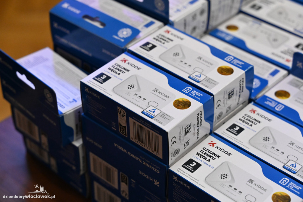 MPEC rozdał darmowe czujniki czadu