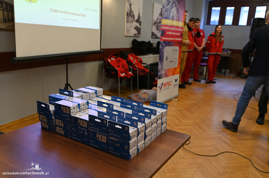 MPEC rozdał darmowe czujniki czadu