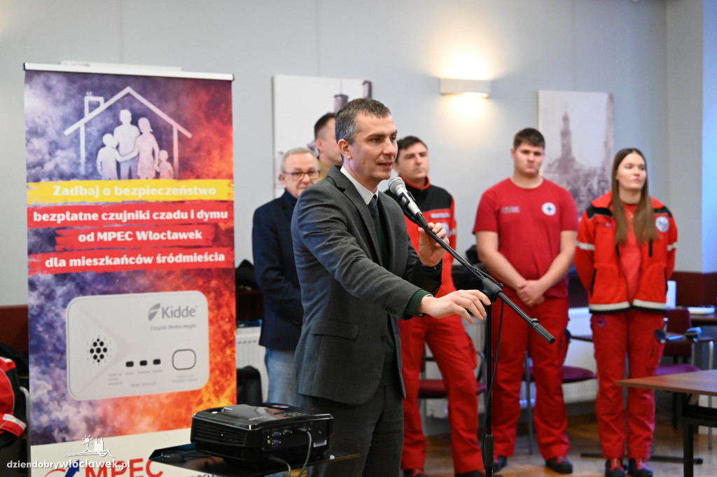 MPEC rozdał darmowe czujniki czadu