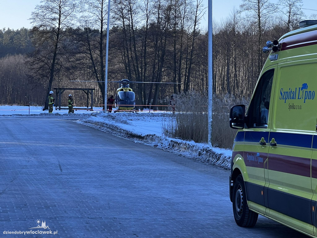 10-latek wjechał motocyklem w dwie osoby w Lipnie
