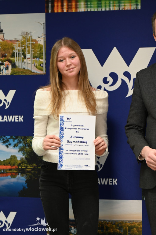 Stypendia Sportowe Prezydenta Włocławka rozdane