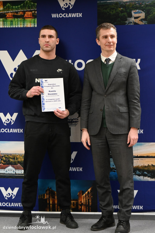 Stypendia Sportowe Prezydenta Włocławka rozdane
