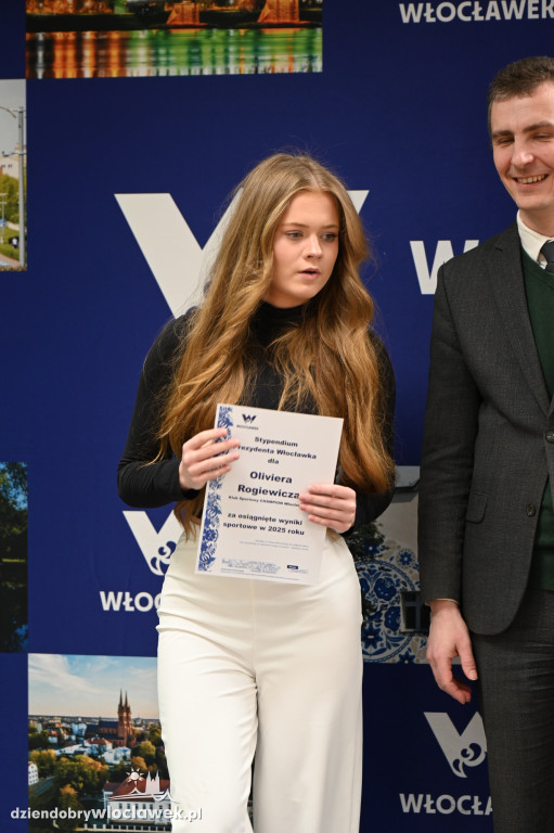 Stypendia Sportowe Prezydenta Włocławka rozdane