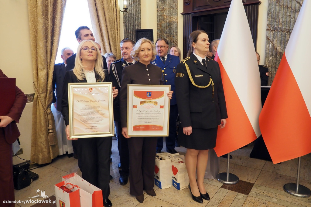 Nowy komendant PSP we Włocławku. Uroczysta zmiana