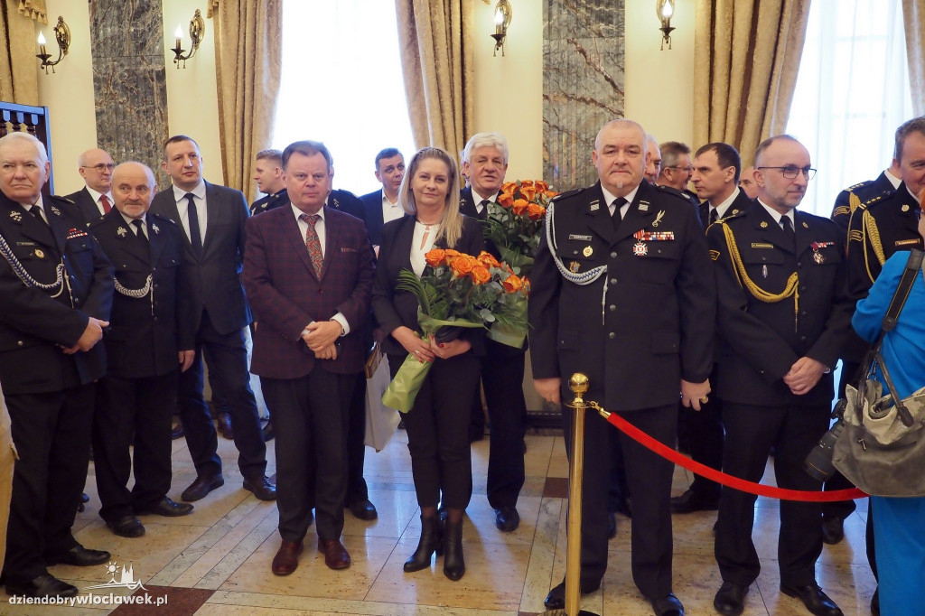 Nowy komendant PSP we Włocławku. Uroczysta zmiana