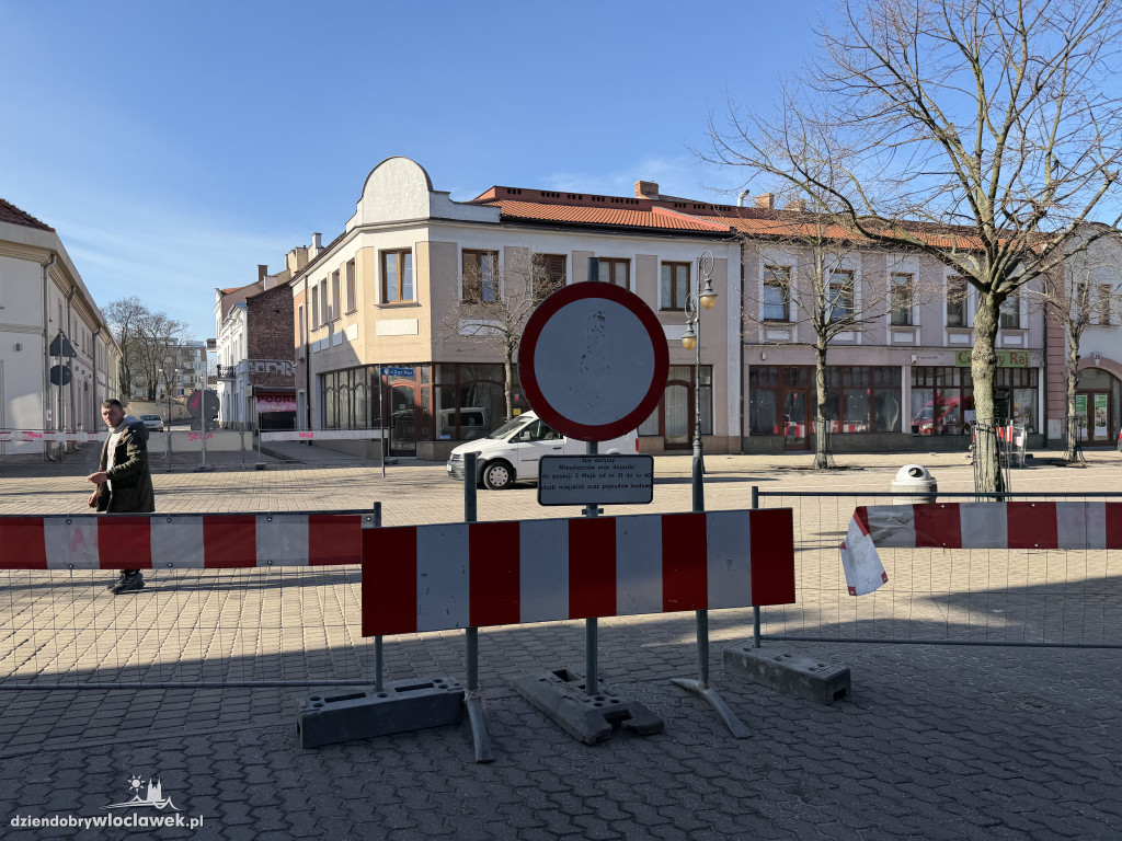 Budowa woonerfu na 3 Maja rozpoczęta