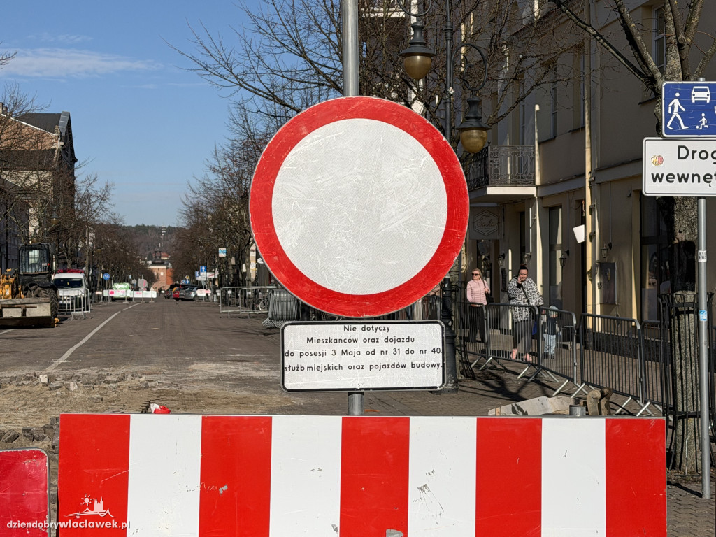 Budowa woonerfu na 3 Maja rozpoczęta