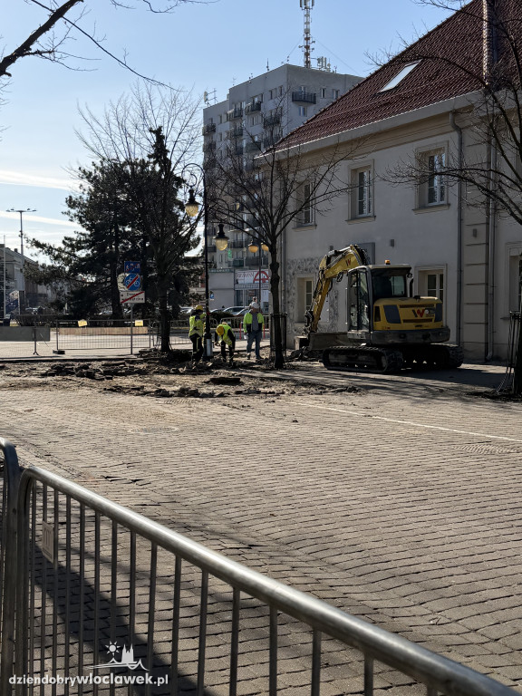 Budowa woonerfu na 3 Maja rozpoczęta