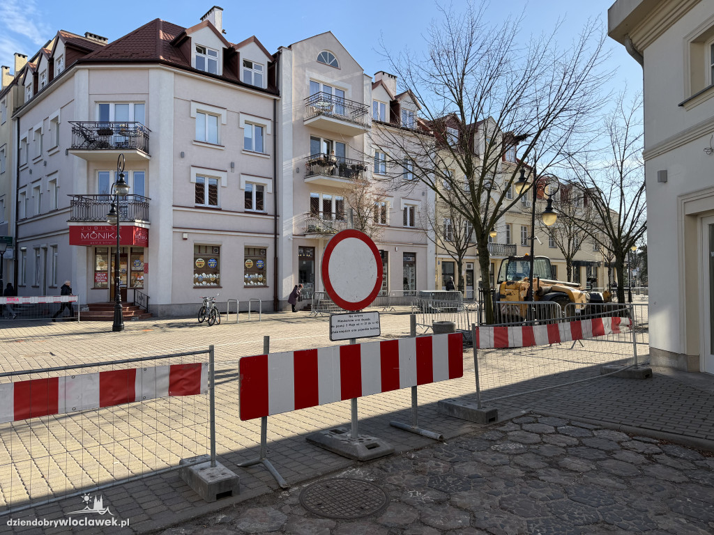 Budowa woonerfu na 3 Maja rozpoczęta