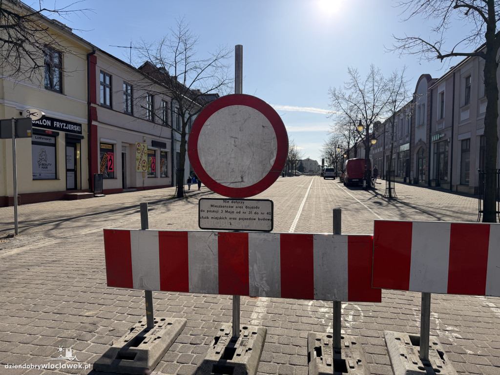 Budowa woonerfu na 3 Maja rozpoczęta