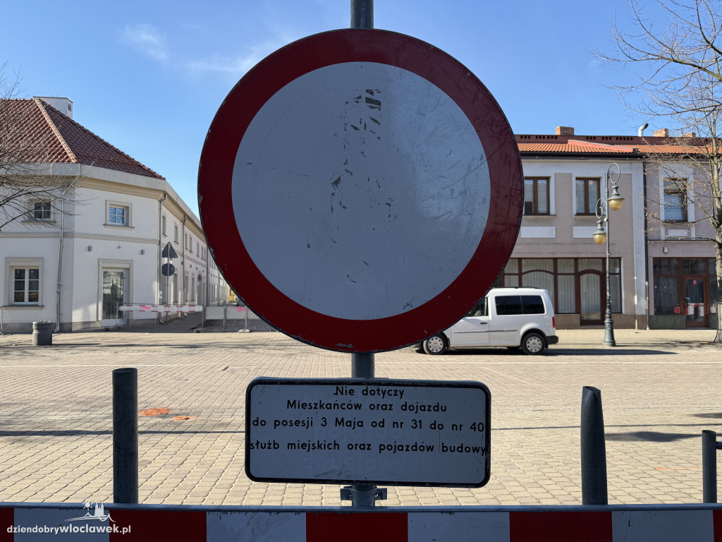 Budowa woonerfu na 3 Maja rozpoczęta