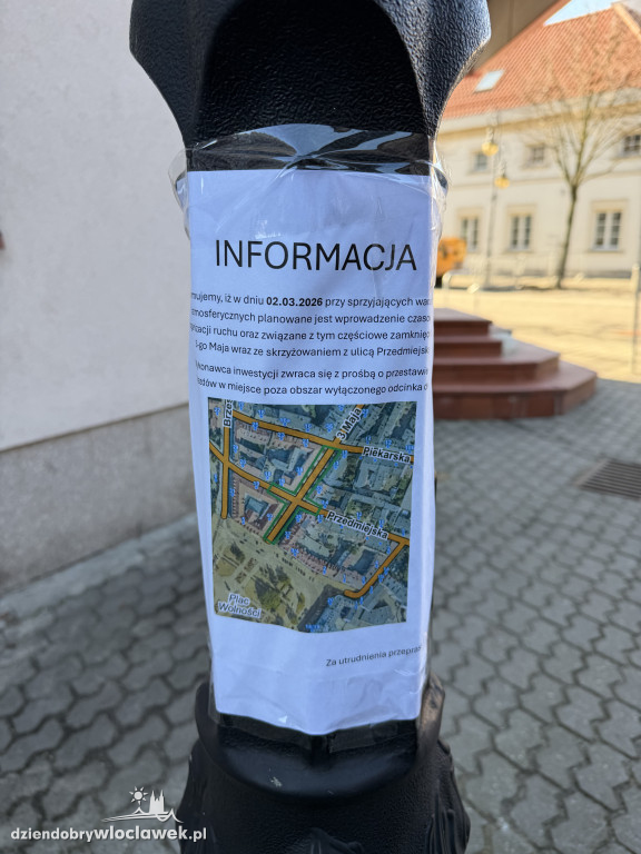 Budowa woonerfu na 3 Maja rozpoczęta