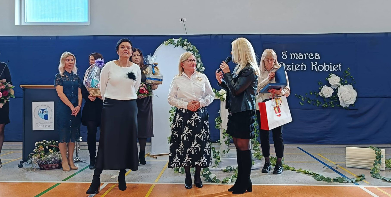 Dzień Kobiet w szkole w Kruszynie