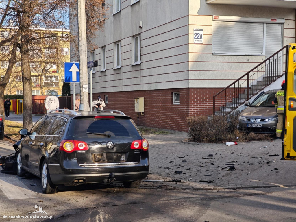 Wypadek na Chmielnej
