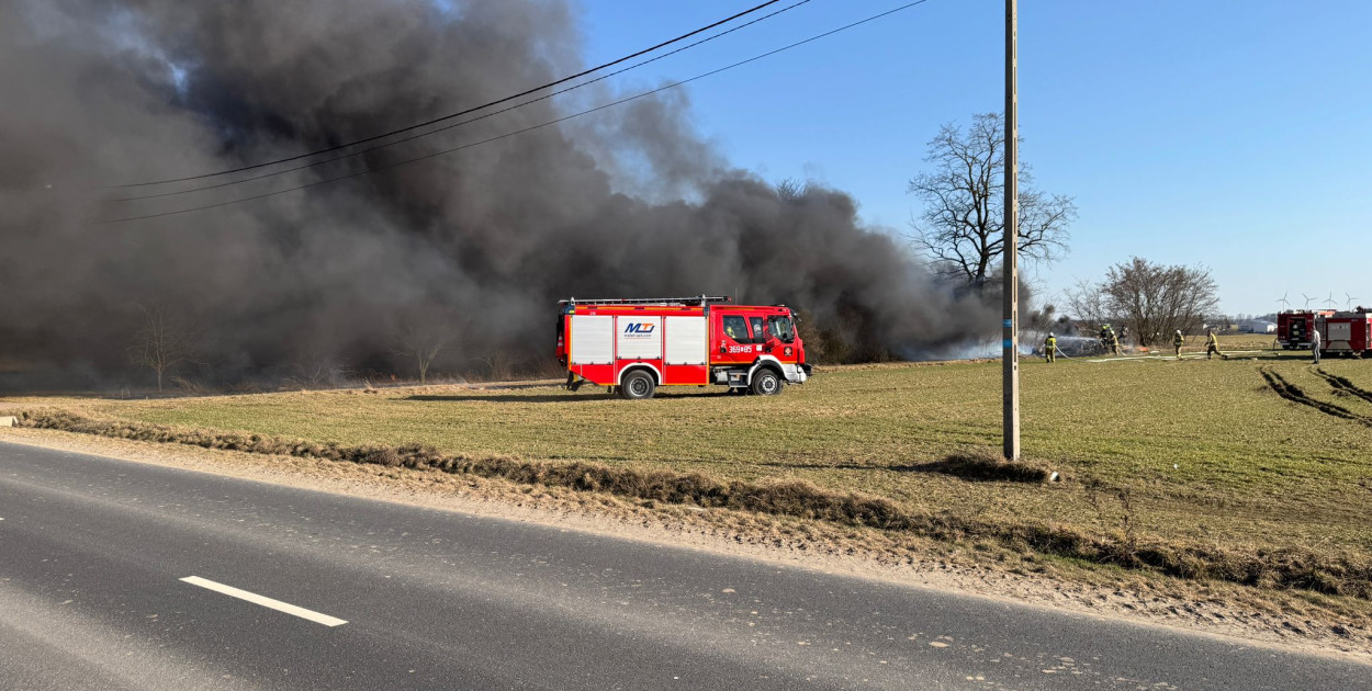 Pożar w Korzeszynku