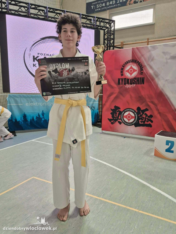 Karatecy z Włocławka z medalami