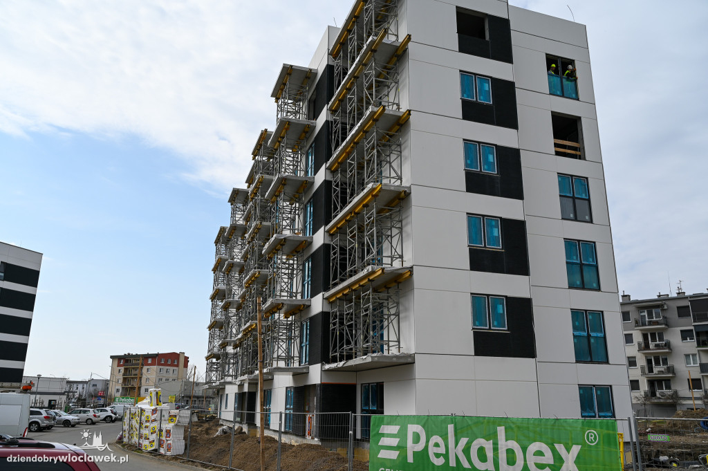 Powstaje kolejny blok przy ulicy Celulozowej
