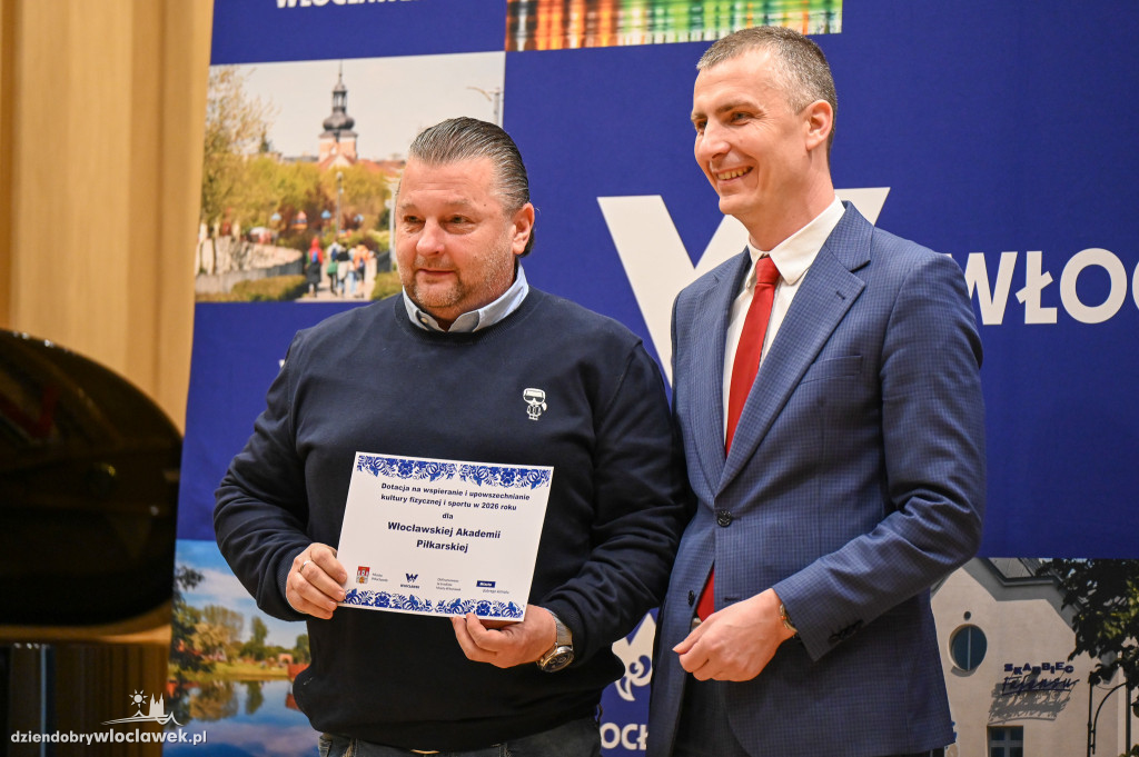 Wręczenie certyfikatów dla klubów sportowych