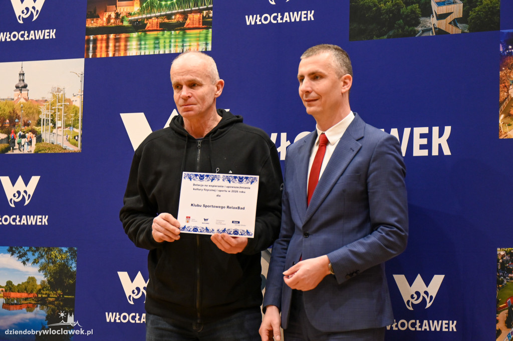 Wręczenie certyfikatów dla klubów sportowych