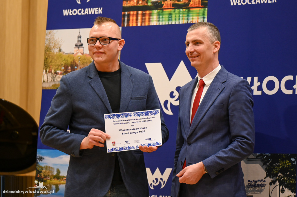 Wręczenie certyfikatów dla klubów sportowych