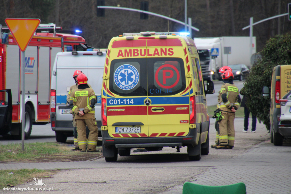 Kolizja na DK62