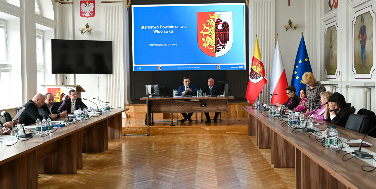 XXI Sesja Rady Powiatu we Włocławku