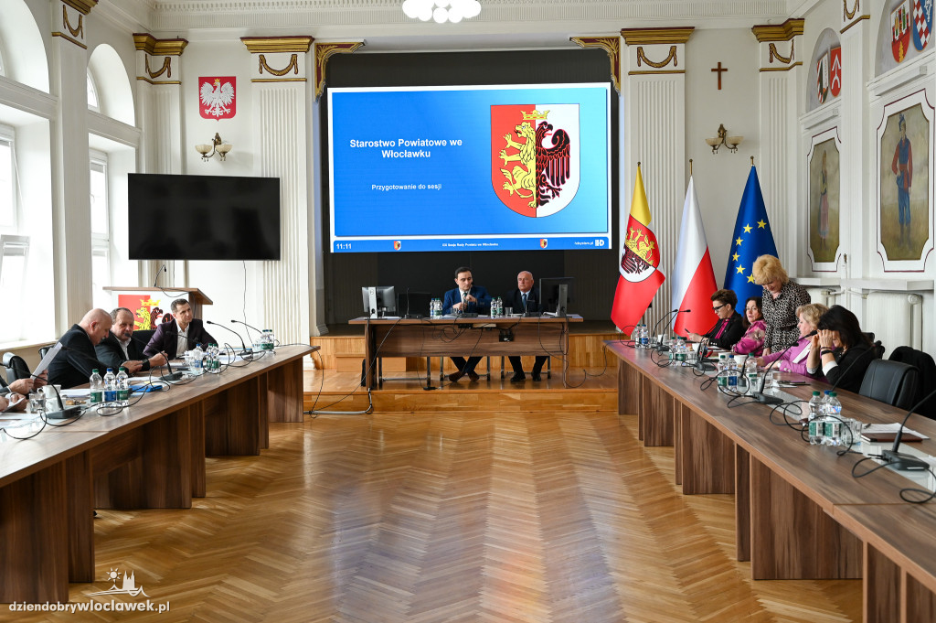 XXI Sesja Rady Powiatu we Włocławku
