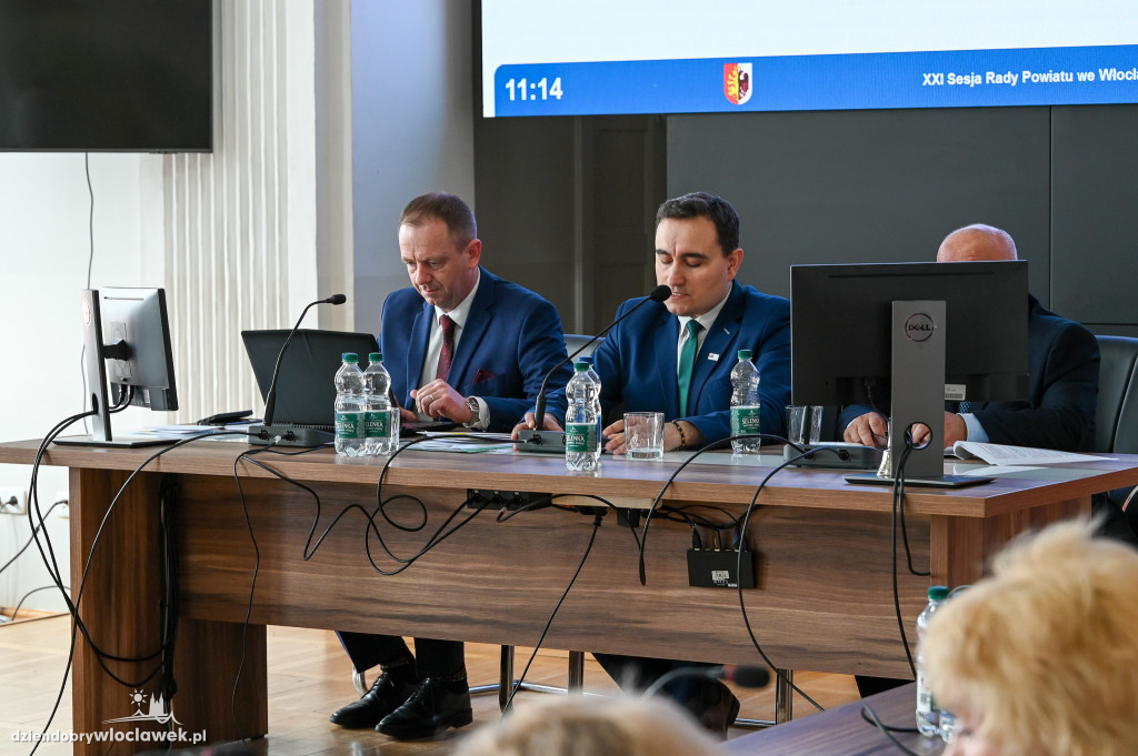 XXI Sesja Rady Powiatu we Włocławku
