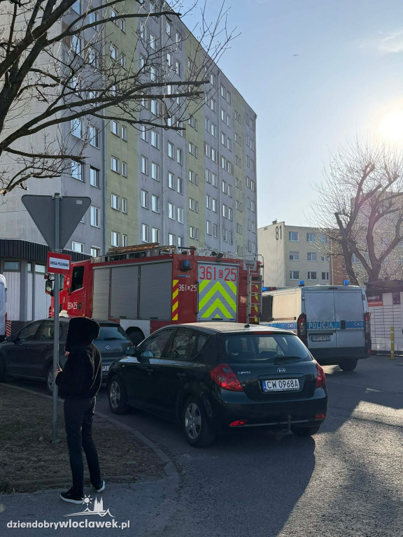Cztery zastępy straży na Broniewskiego