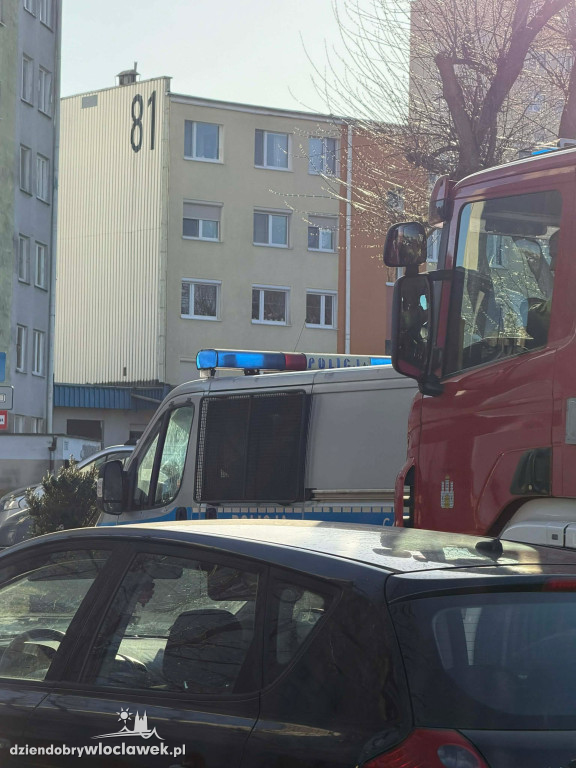Cztery zastępy straży na Broniewskiego