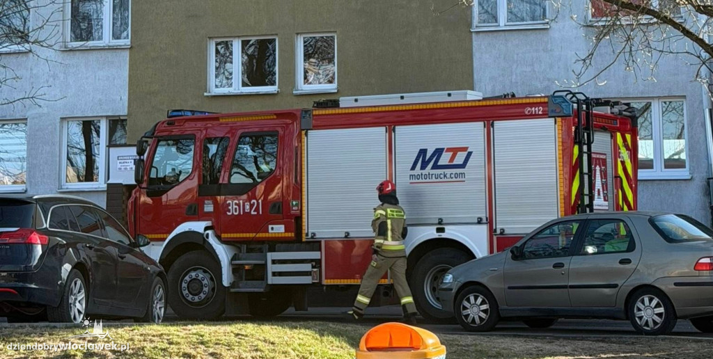 Cztery zastępy straży na Broniewskiego