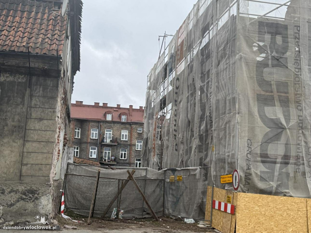 Postęp prac budowlanych na Królewieckiej 12