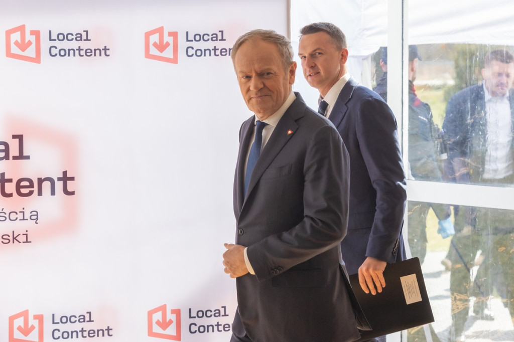 Donald Tusk w Ostaszewie